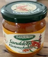 Mängden socker i Sanddorn Küstenschmaus