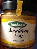 Mängden socker i Sanddorn Senf