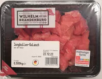 Mängden socker i Jungbullen-Gulasch aus der Keule