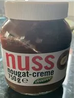 Mängden socker i Nuss nougat-creme