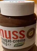 Mängden socker i Nuss nougat creme Denree