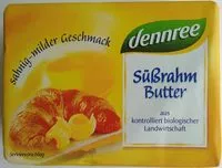 Mängden socker i Süssrahm Butter