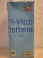 Mängden socker i H-Milch fettarm 1,5% Fett