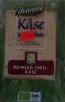 Mängden socker i Paprika-chili-käse