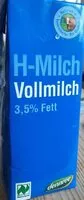 Mängden socker i H-Vollmilch