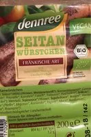 Mängden socker i Seitanwürstchen