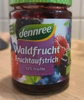 Mängden socker i Waldfrucht Fruchtaufstrich