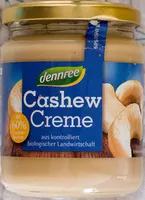 Mängden socker i Cashew Creme