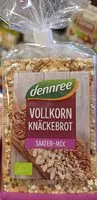 Mängden socker i Vollkorn knäckebrot
