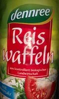 Mängden socker i Dennree Reiswaffeln mit Meersalz