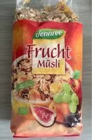 Mängden socker i Fruchtmüsli