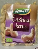 Mängden socker i Cashewkerne