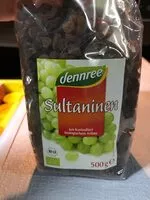 Mängden socker i Dennree Sultaninen