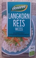 Mängden socker i Langkorn Reis weiß