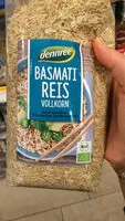 Mängden socker i Basmati Reis Vollkorn (dennree)