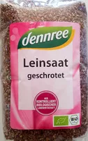 Mängden socker i Leinsamen, geschrotet