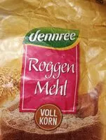 Mängden socker i Roggenmehl, Vollkorn