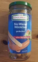 Mängden socker i Bio-Wiener Würstchen