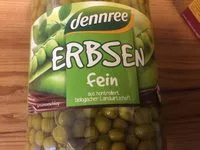 Mängden socker i Erbsen groß