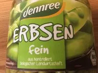 Mängden socker i Erbsen