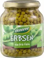 Mängden socker i Erbsen klein