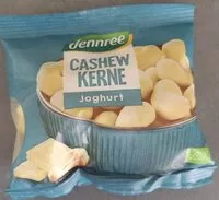 Mängden socker i Cashew Kerne Joghurt