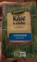 Mängden socker i Cheddar Käse in Scheiben