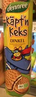 Mängden socker i Käpt'n Keks, Dinkel