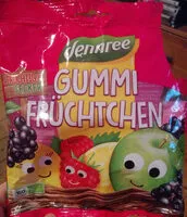 Mängden socker i Gummi Früchtchen