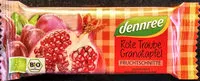 Mängden socker i Rote Traube Granatapfel Fruchtschnitte