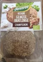 Mängden socker i Vegane Gemüse Bratlinge Champignon