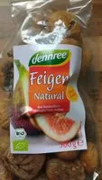 Mängden socker i Bio-Feigen "Natural"