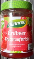 Mängden socker i Erdbeer Fruchtaufstrich