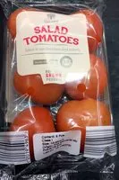 Mängden socker i Salad tomatoes