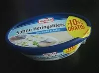 Mängden socker i Sahne Heringsfilets (mit Gurke & Apfel)