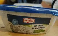 Mängden socker i Dill Sahne Heringsfilet in Streifen