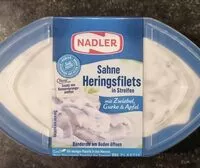 Mängden socker i Sahne Heringsfilet mit Zwiebeln, Gurke & Apfel