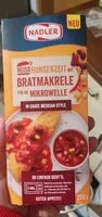 Mängden socker i Bratmakrelle für die Mikrowelle