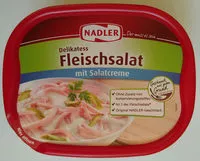 Mängden socker i Delikatess Fleischsalat, Klassisch Mit Salatcreme