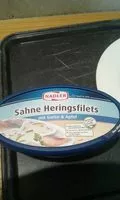 Mängden socker i Sahne Heringsfilets