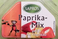 Mängden socker i Paprika-Mix gefüllt mit Frischkäse