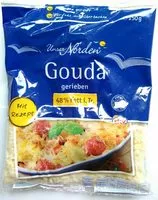 Mängden socker i Gouda gerieben