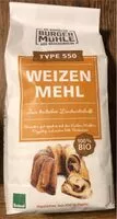 Mängden socker i Weizenmehl 550