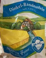 Mängden socker i Dinkel-Bandnudeln