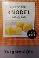Mängden socker i Kartoffelknödel halb&halb