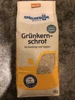Mängden socker i Grünkernschrot