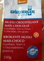 Mängden socker i Muesli croustillant maïs-chocolat