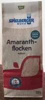 Mängden socker i Amaranthflocken Vollkorn