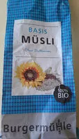 Mängden socker i Basis Müsli ohne Sultaninen