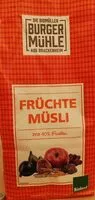 Mängden socker i Früchte Müsli